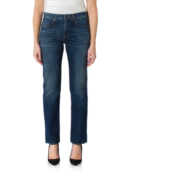 6397 Denim - Dark Wash Straight Leg Jeans